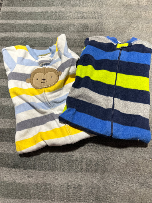 2 pj onesies - size Month - 6-9 / 9M