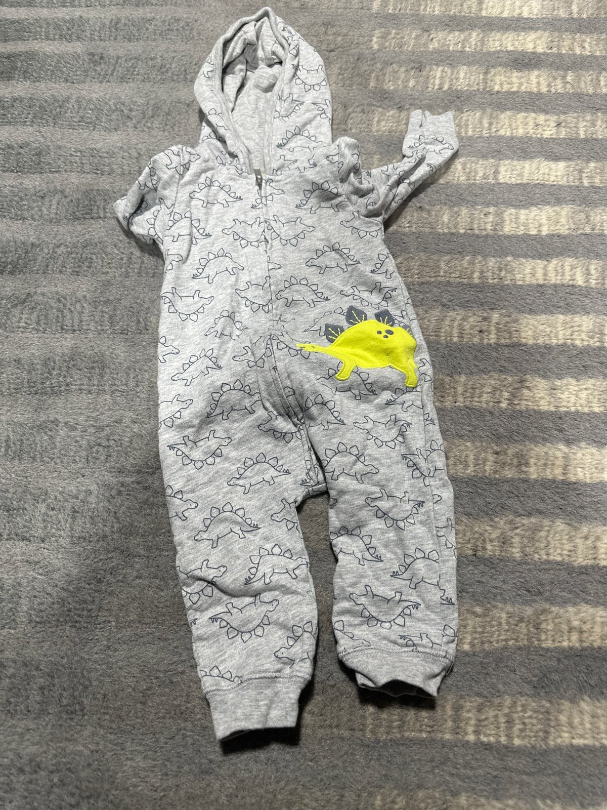Hoodie Dino onesie - size Month - 3-6 / 6M