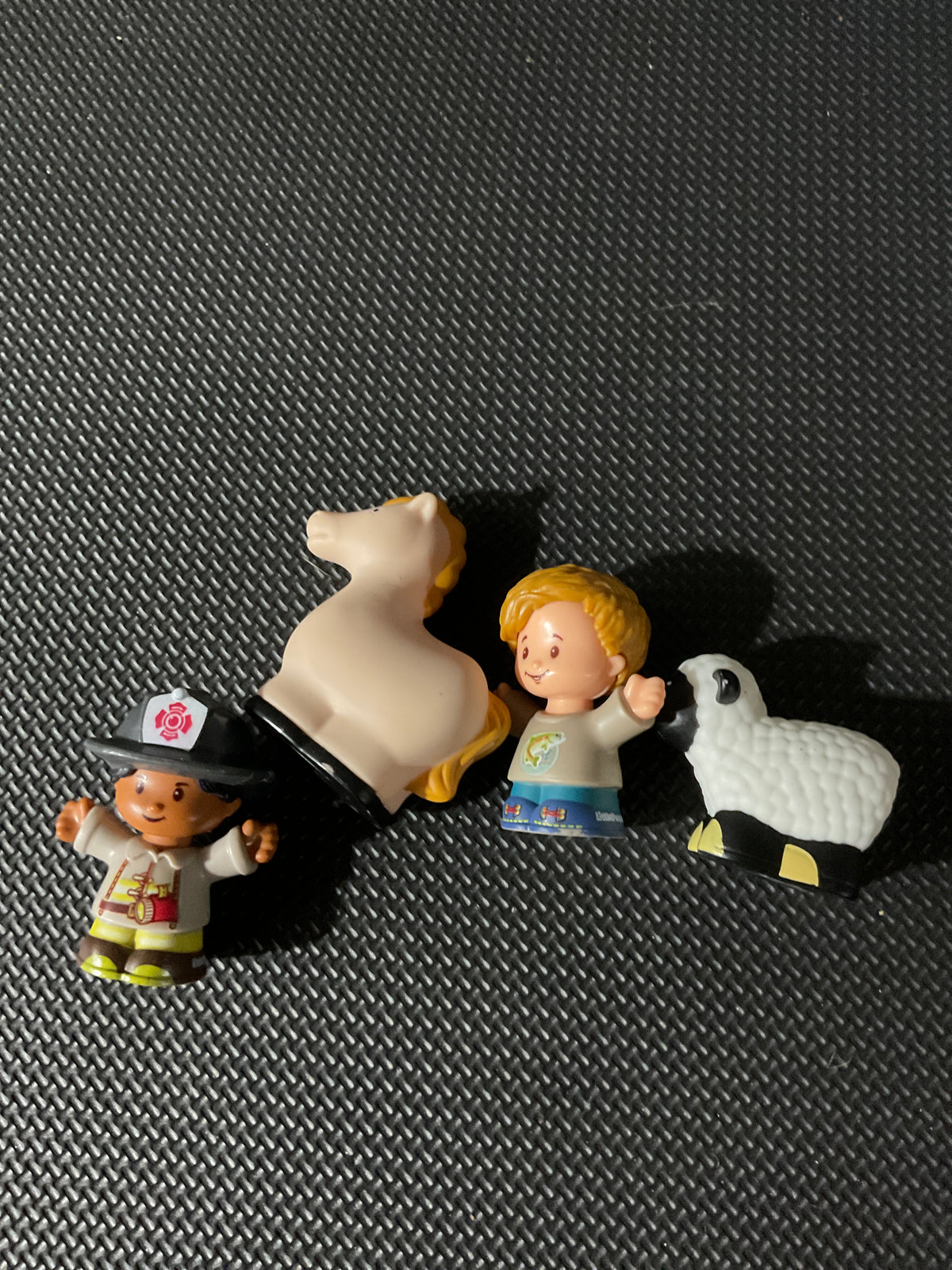 Littlepeople firefighter fisherman and animals