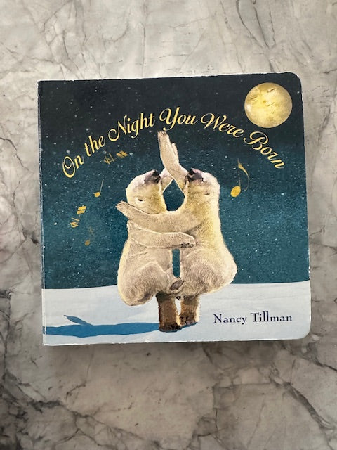 On the night you were hardcover book