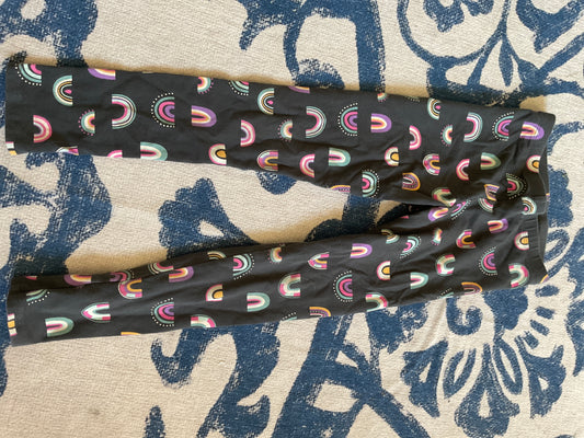 Cat&Jack gray&rainbow leggings - size Toddler - 5T