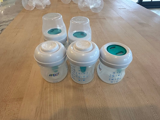 6 bottles 125 ML Philips avent