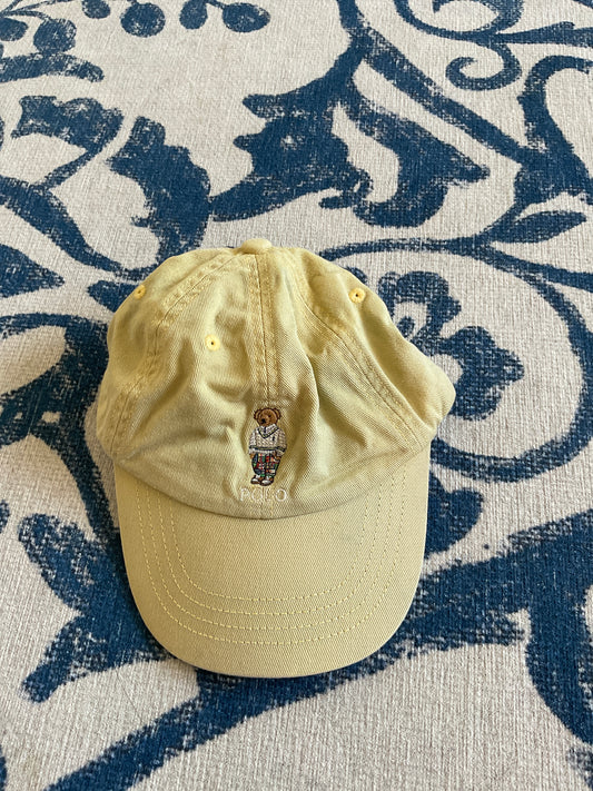 POLO RalphLauren Yellow cap hat