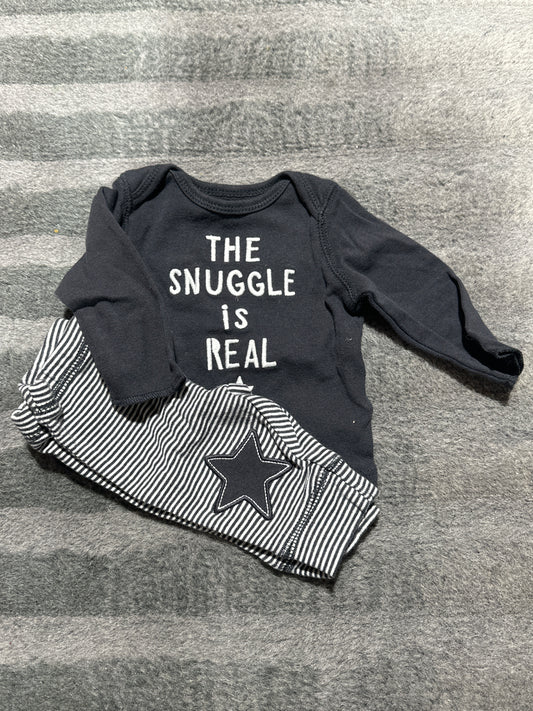 Grey outfit - size Month - Newborn