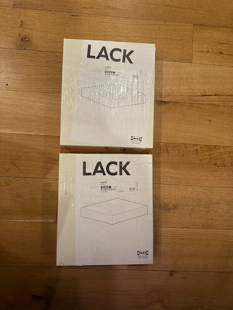 2 Ikea floating shelves