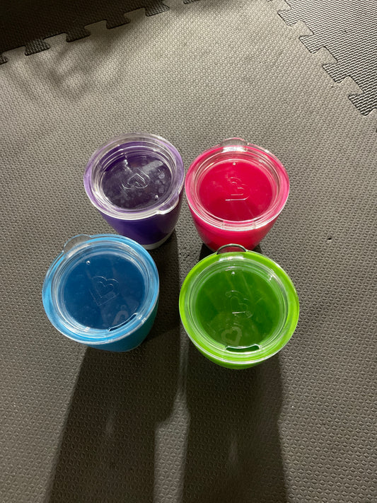4 Toddler Cups with Lids