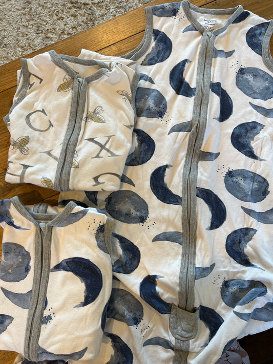 EUC sleepsack set Burts bees - size xl - size Month - 18-24 / 24M