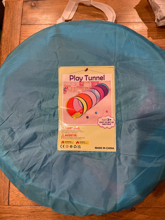Rainbow play tunnel Nylon/foldable