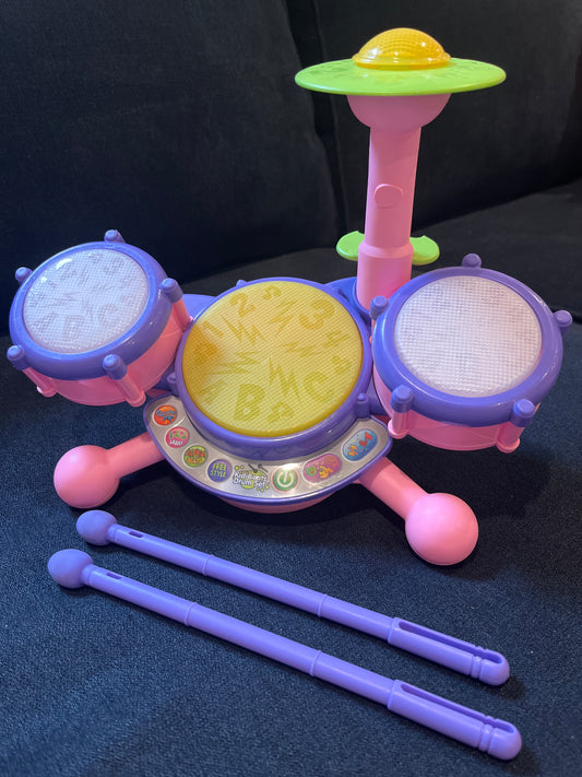 KidiBeats Drum Set VTech - EUC