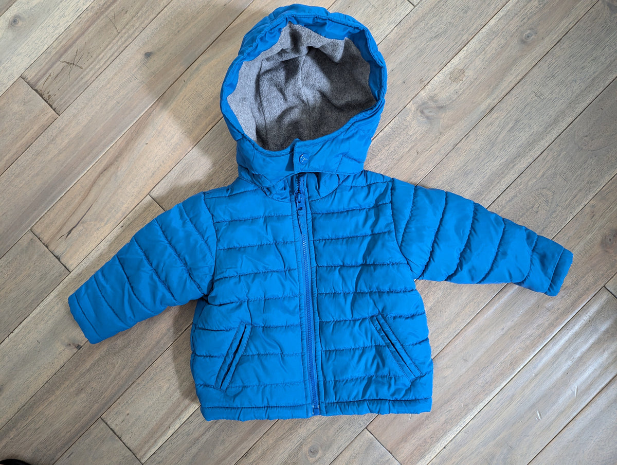 EUC Baby Gap coat: royal blue - size Month - 6-12