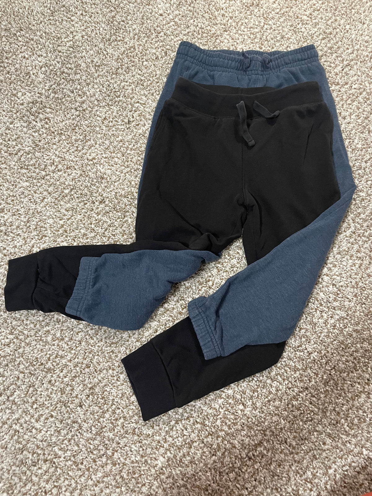 Sweatpants 2-pack GUC black, navy - size Youth - 7 (S)