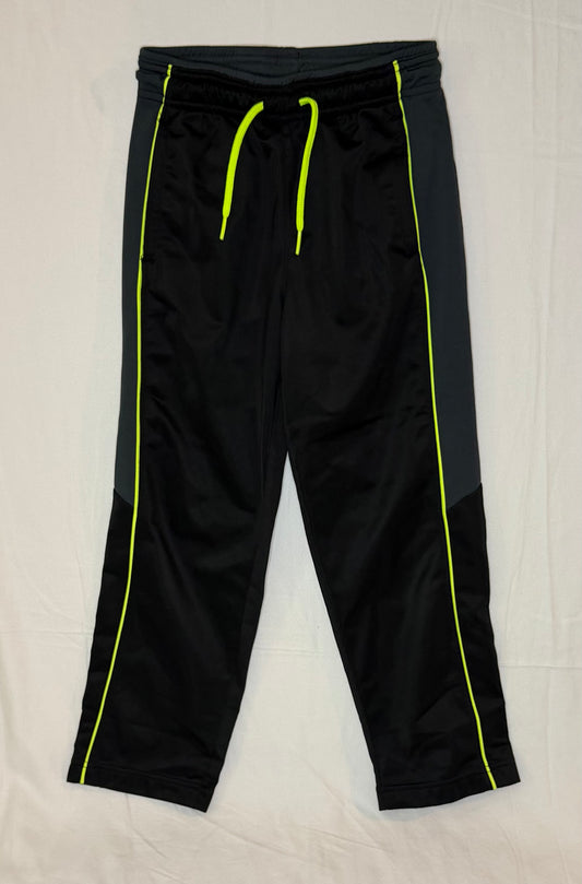 Black/dark gray athletic pants - size Youth - 8 (M)