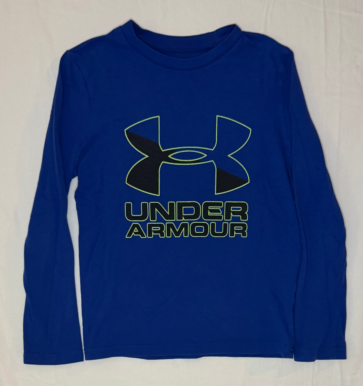 Under Armour blue long sleeve shirt.Youth small - size Youth - 6 (S)