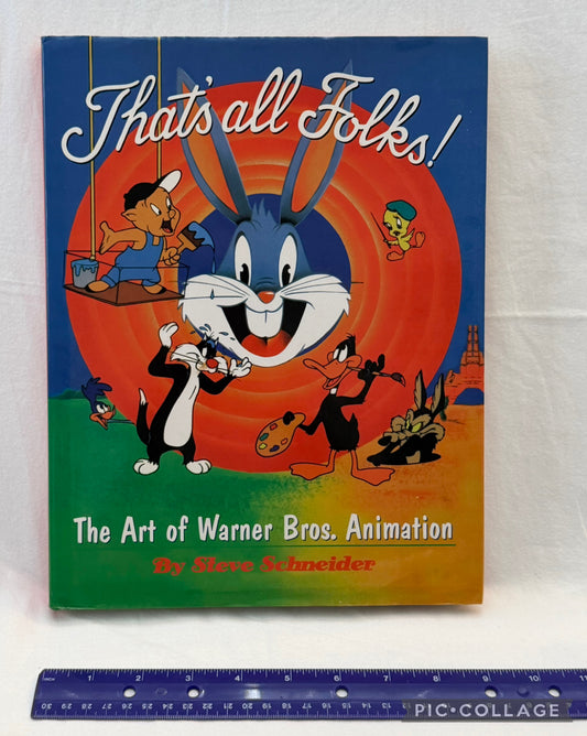 Art of Warner Brother's Animation hardcover