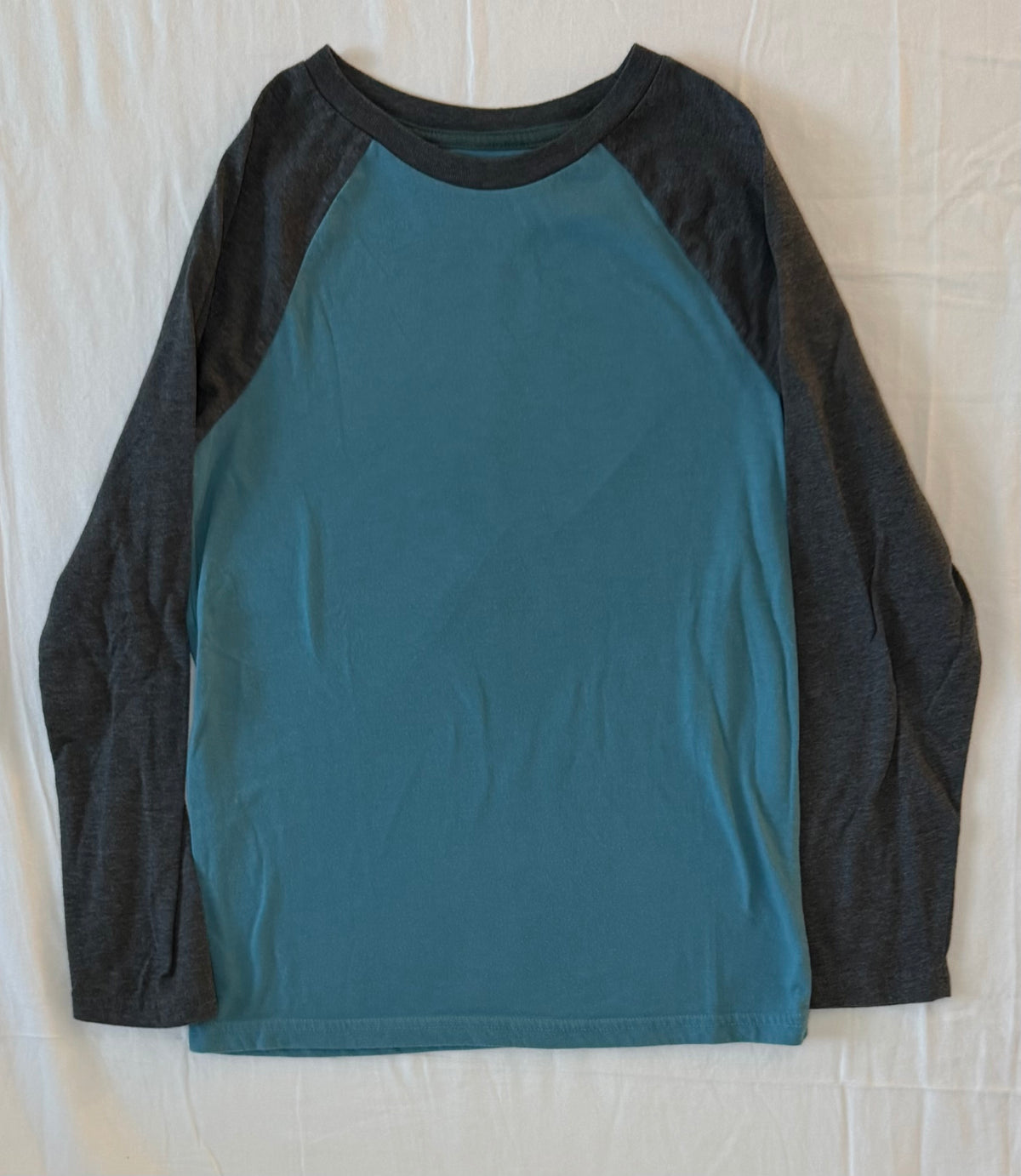 Sonoma blue/gray long sleeve shirt - size Youth - 8 (M)