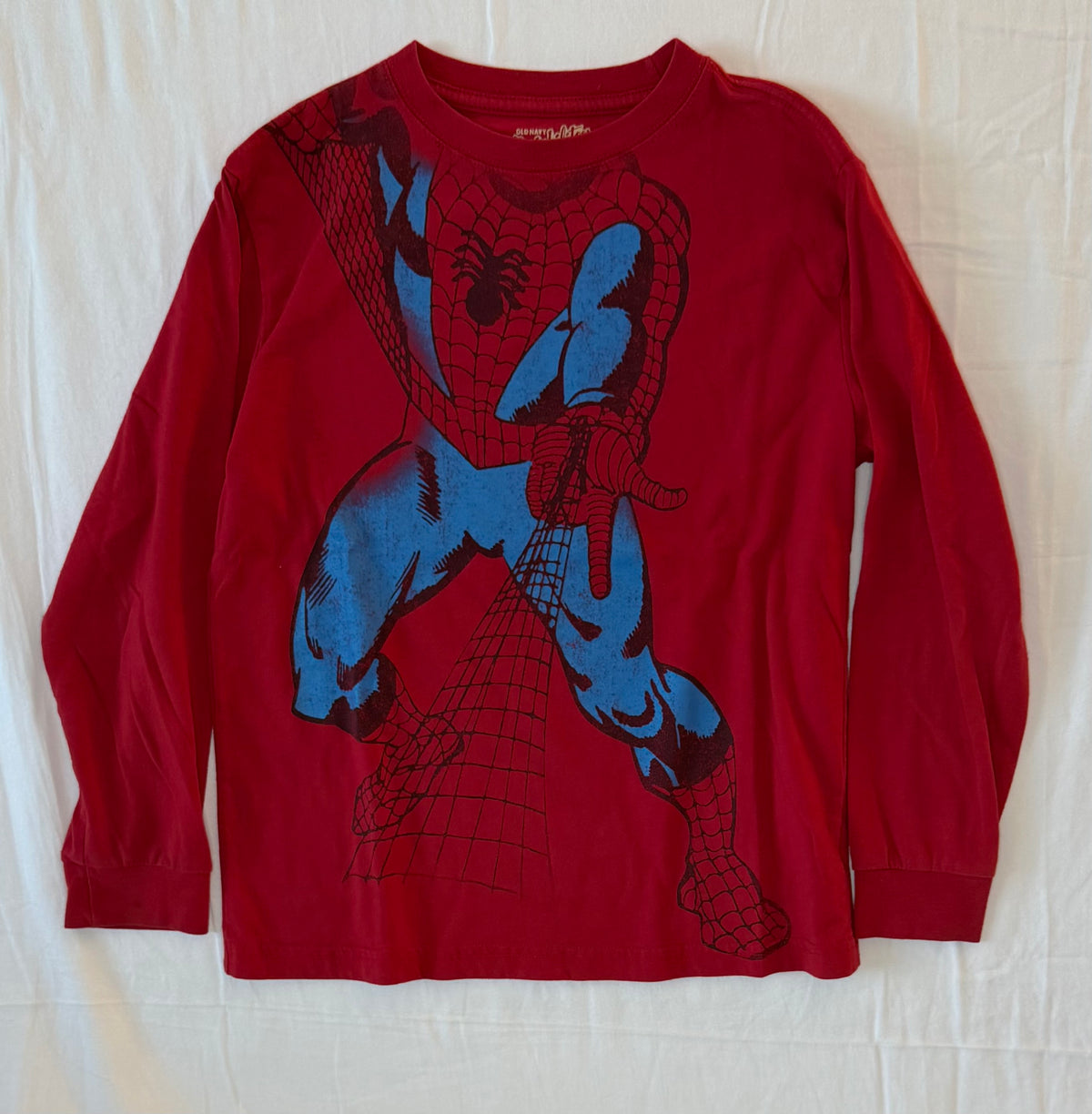 Spider-Man long sleeve shirt. - size Youth - 8 (M)
