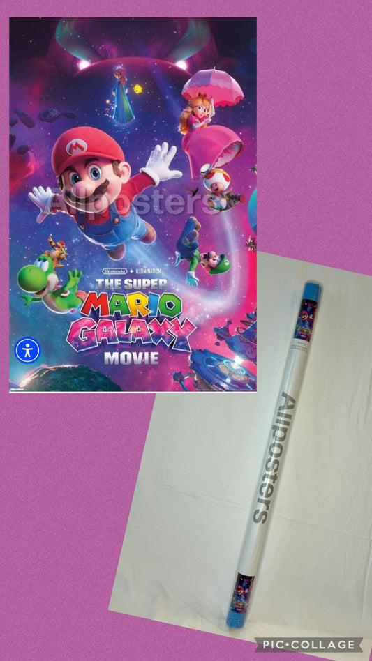 Super Mario Galaxy Poster - New