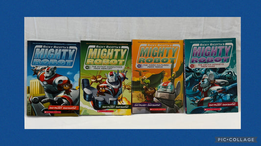 Ricky Ricotta's books: Books 1-4