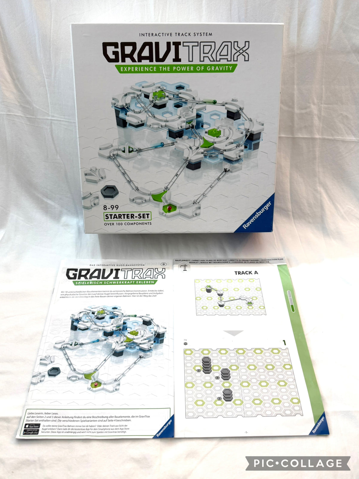 Gravitrax:Gravity Marble Track. Lots of ideas.