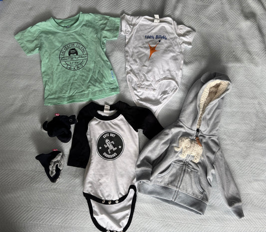 6M Tops & Booties Bundle VGUC, Great for fall! - size Month - 3-6 / 6M