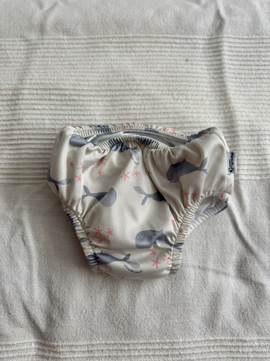Reusable Swim Diaper EUC, 12M, Green Sprouts - size Month - 9-12 / 12M