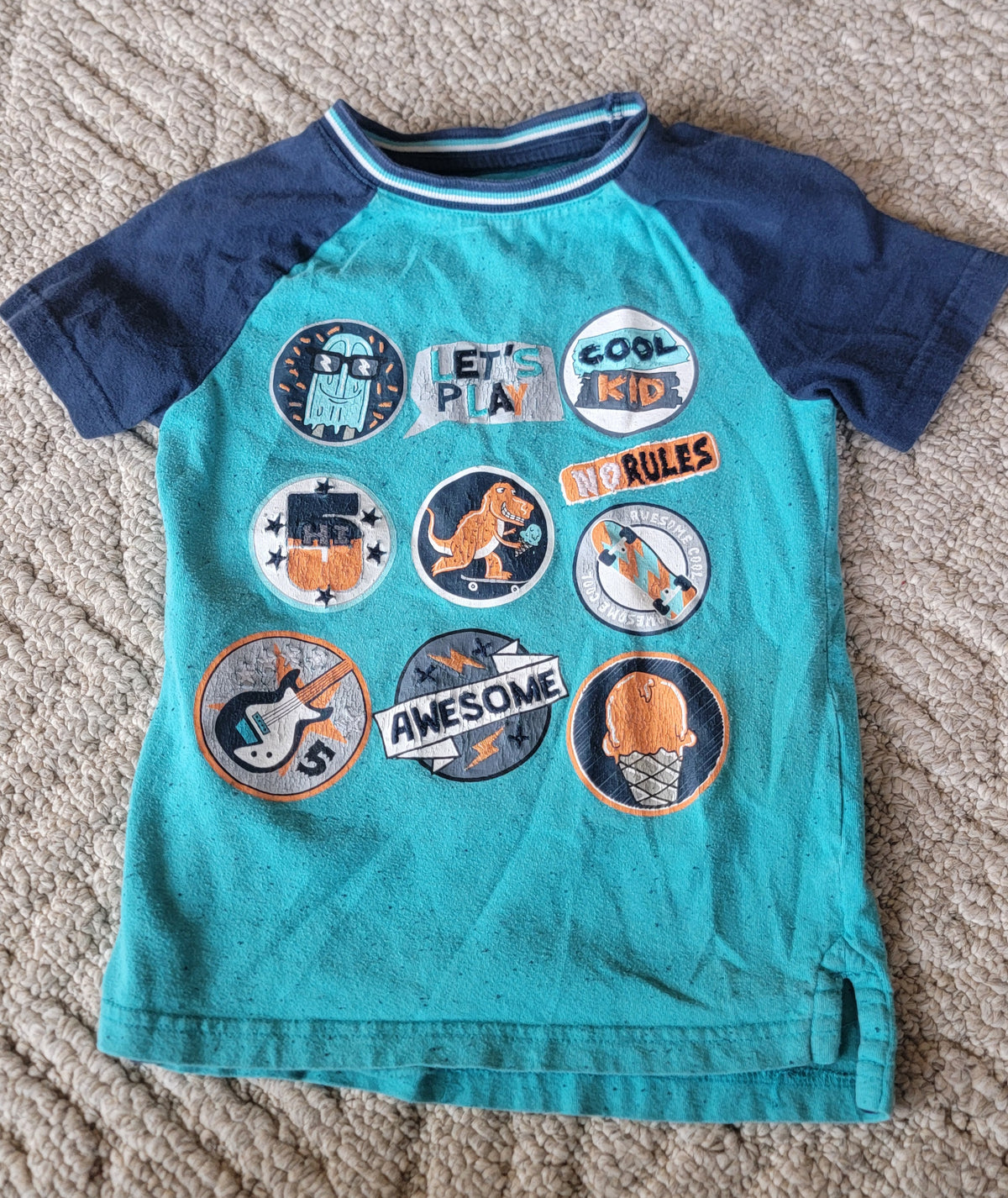 GUC 365 Kids 4t SS Lets Play Shirt - size Toddler - 4T