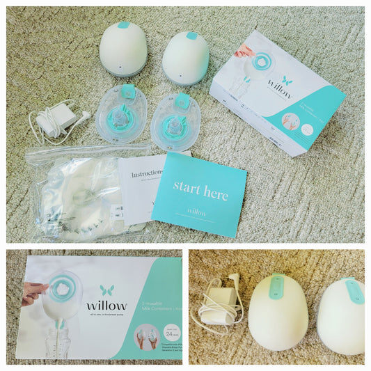 EUC Willow Breast Pump Wireless with extras