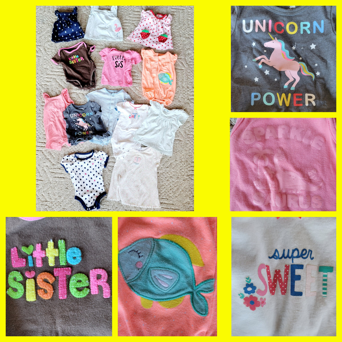 GUC SS 3m 13 Piece Lot - size Month - 0-3 / 3M