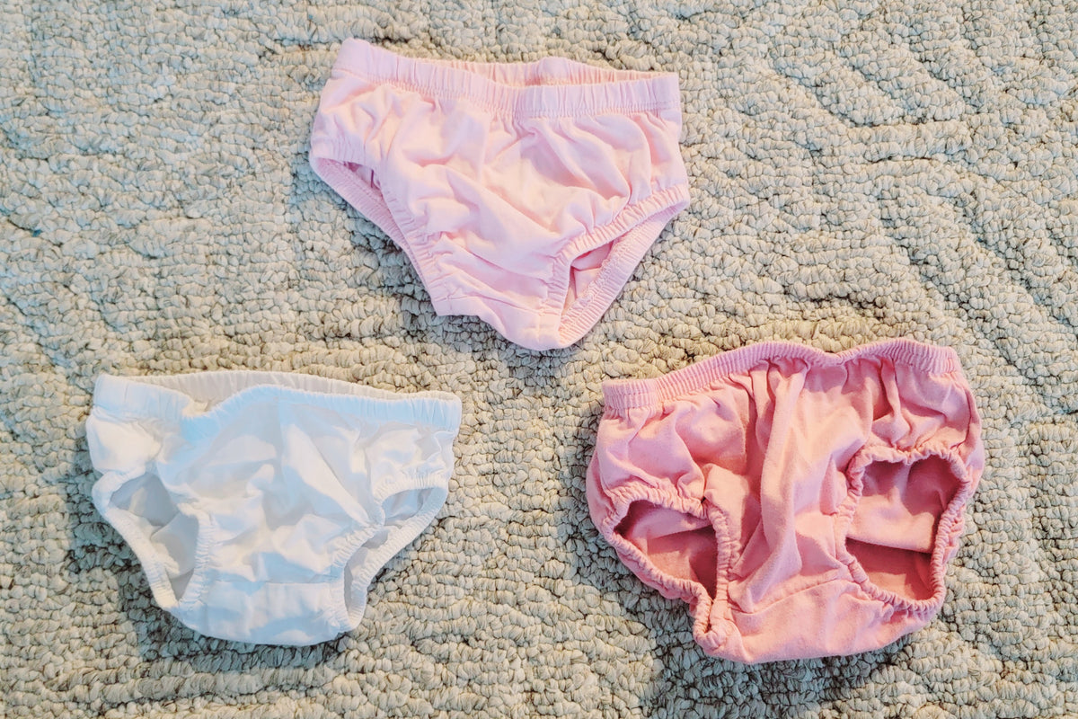 GUC Diaper Covers Pink 3 Piece Lot - size Month - Newborn