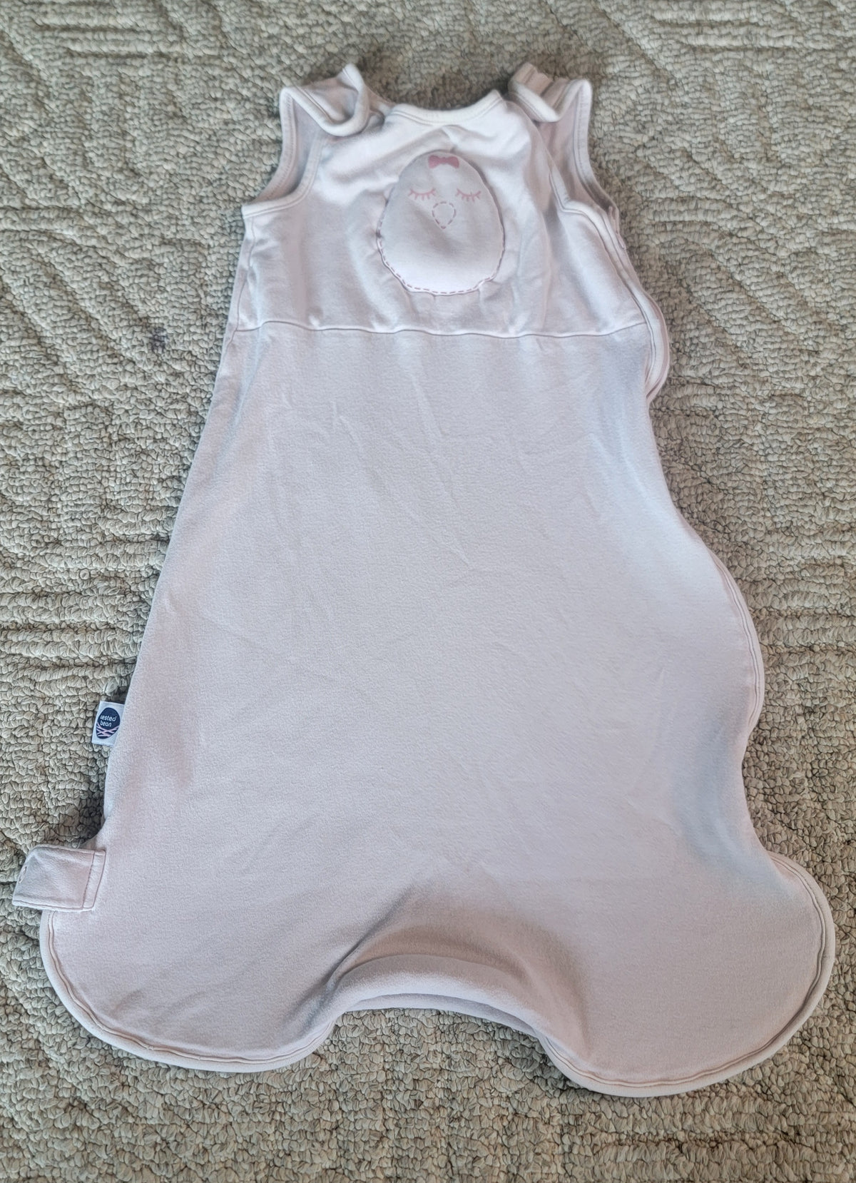 GUC Nested Bean 6-12m Weighted Sleep Sack Pink - size Month - 6-12
