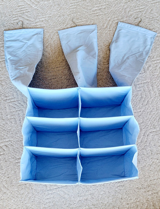 EUC Large Hanging Shoe Closet Organizer