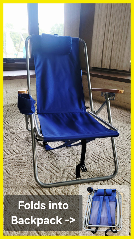 EUC Foldable Backpack Chair