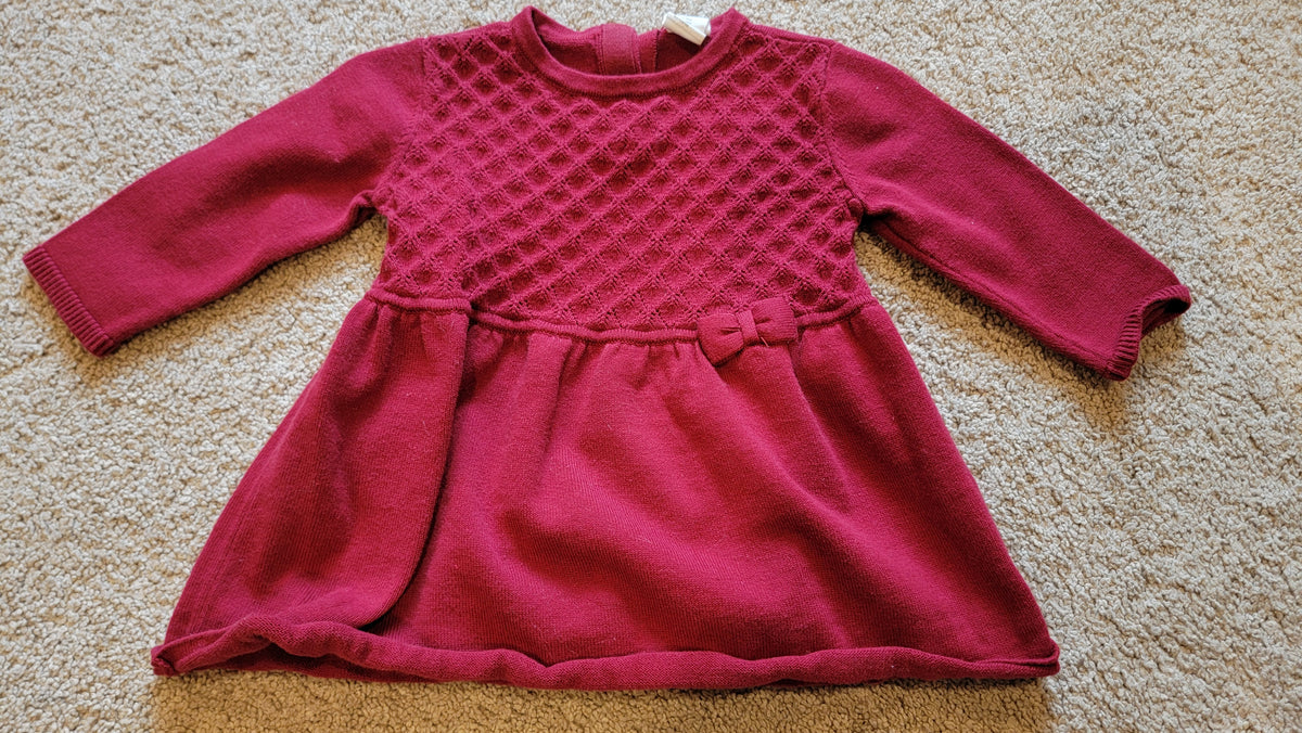 VGUC H&M 6-9m Red Sweater Shirt - size Month - 6-9 / 9M
