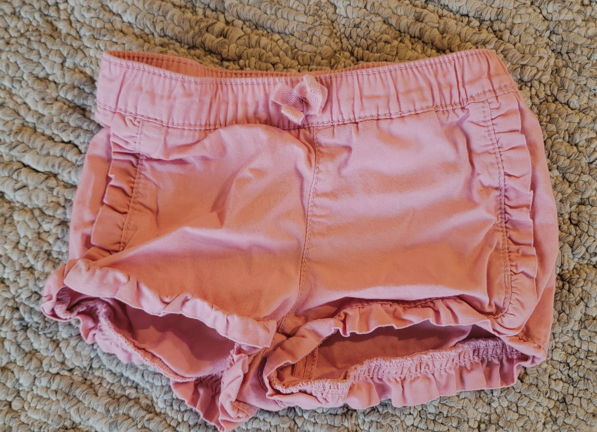 VGUC Old Navy 6-12m Pink Ruffle Shorts - size Month - 6-12