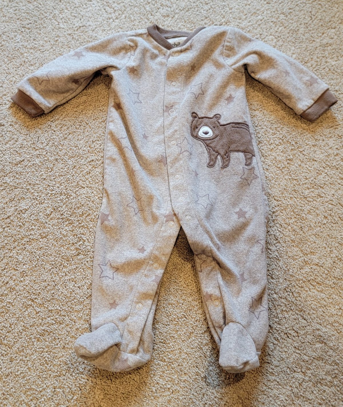 VGUC Carters 3-6m Onesie Pajama - size Month - 3-6 / 6M