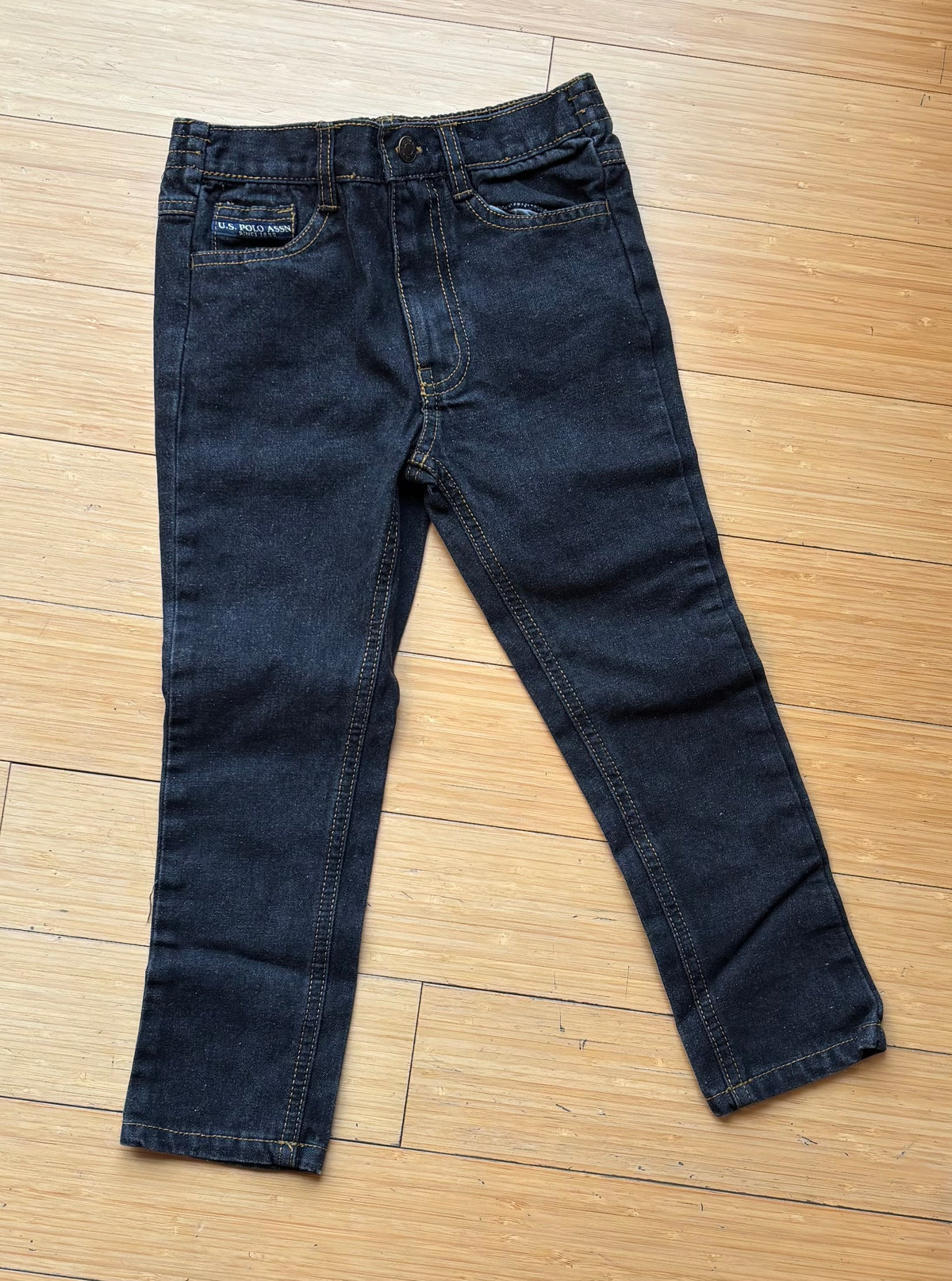 Polo black jeans 4T EUC - size Toddler - 4T