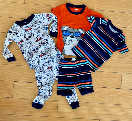 Carters 12M PJ Lot GUC - size Month - 9-12 / 12M