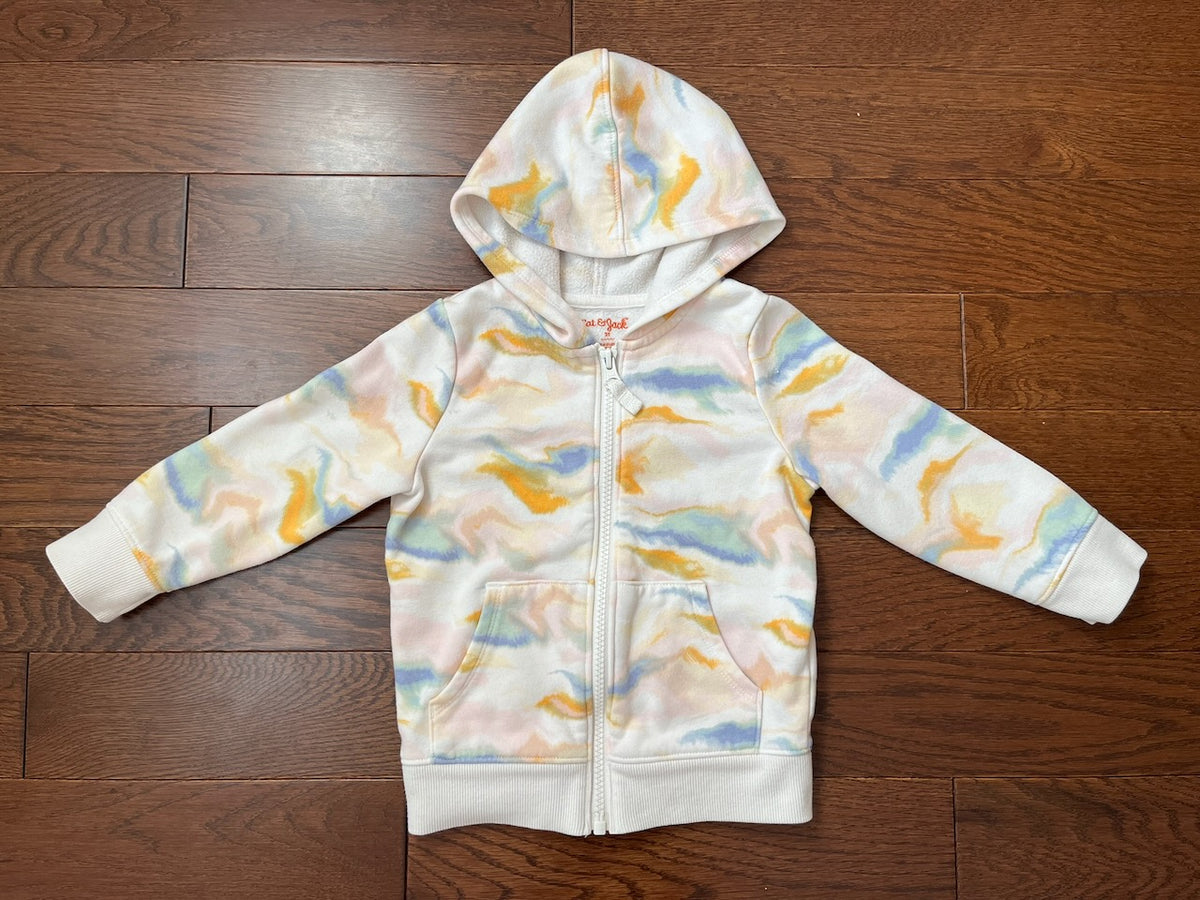 GUC Tie Dye Sweatshirt Cat & Jack 2T - size Toddler - 2T