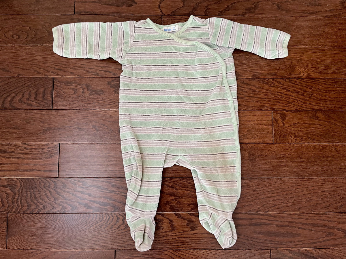 PC Under the Nile 9M Green PJs - size Month - 6-9 / 9M