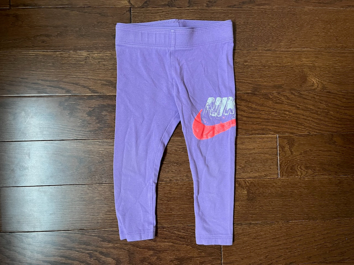GUC Nike Leggings 2T Purple - size Toddler - 2T