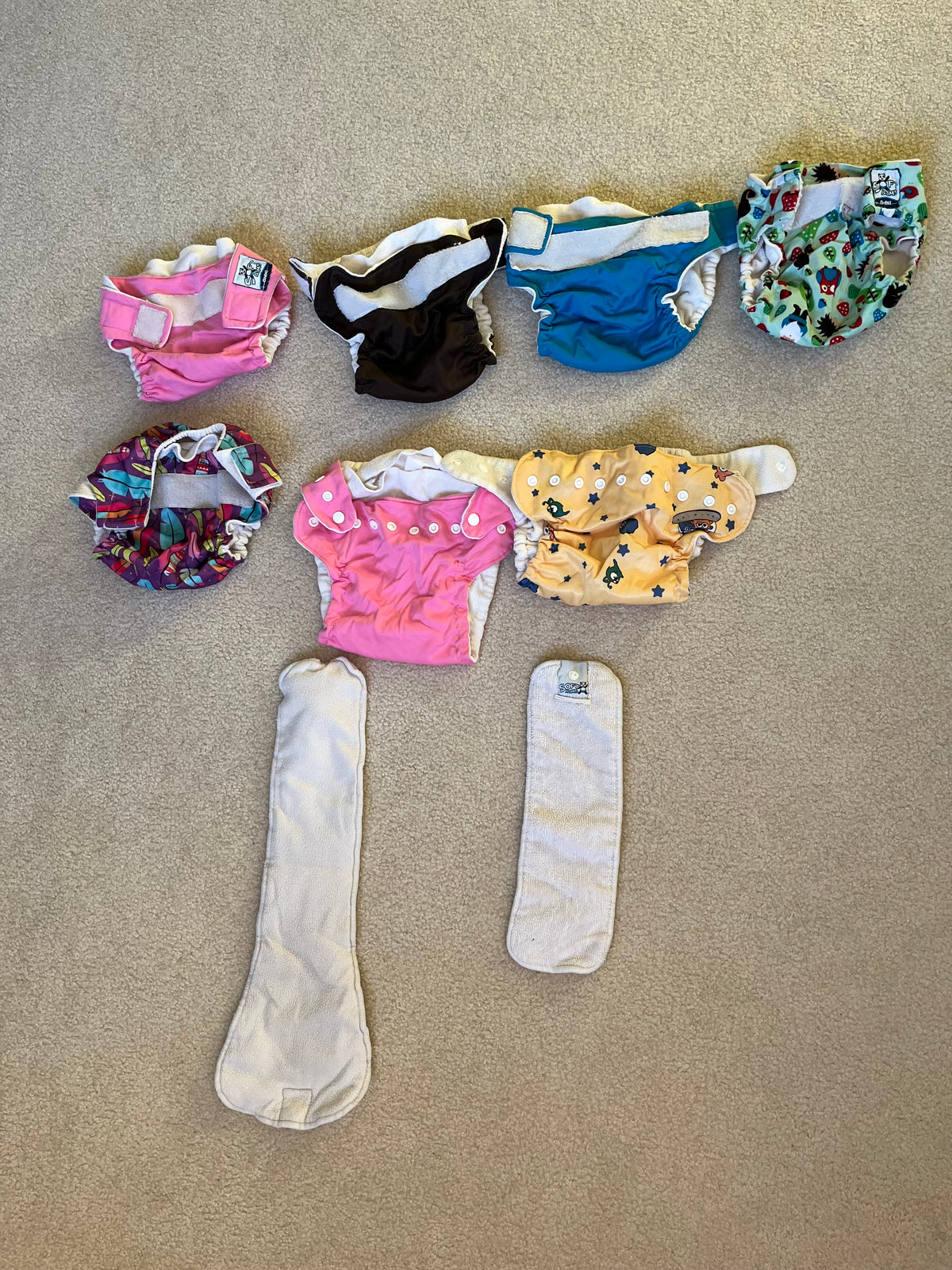 Cloth diaper covers Softbums Omni Pockets