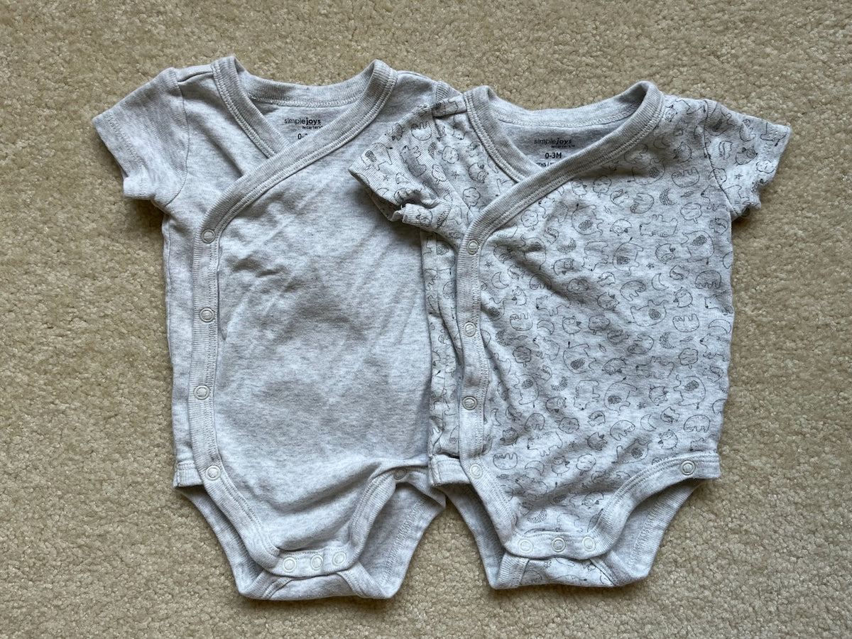 GUC Onesies 0-3M Simple Joy - size Month - 0-3 / 3M