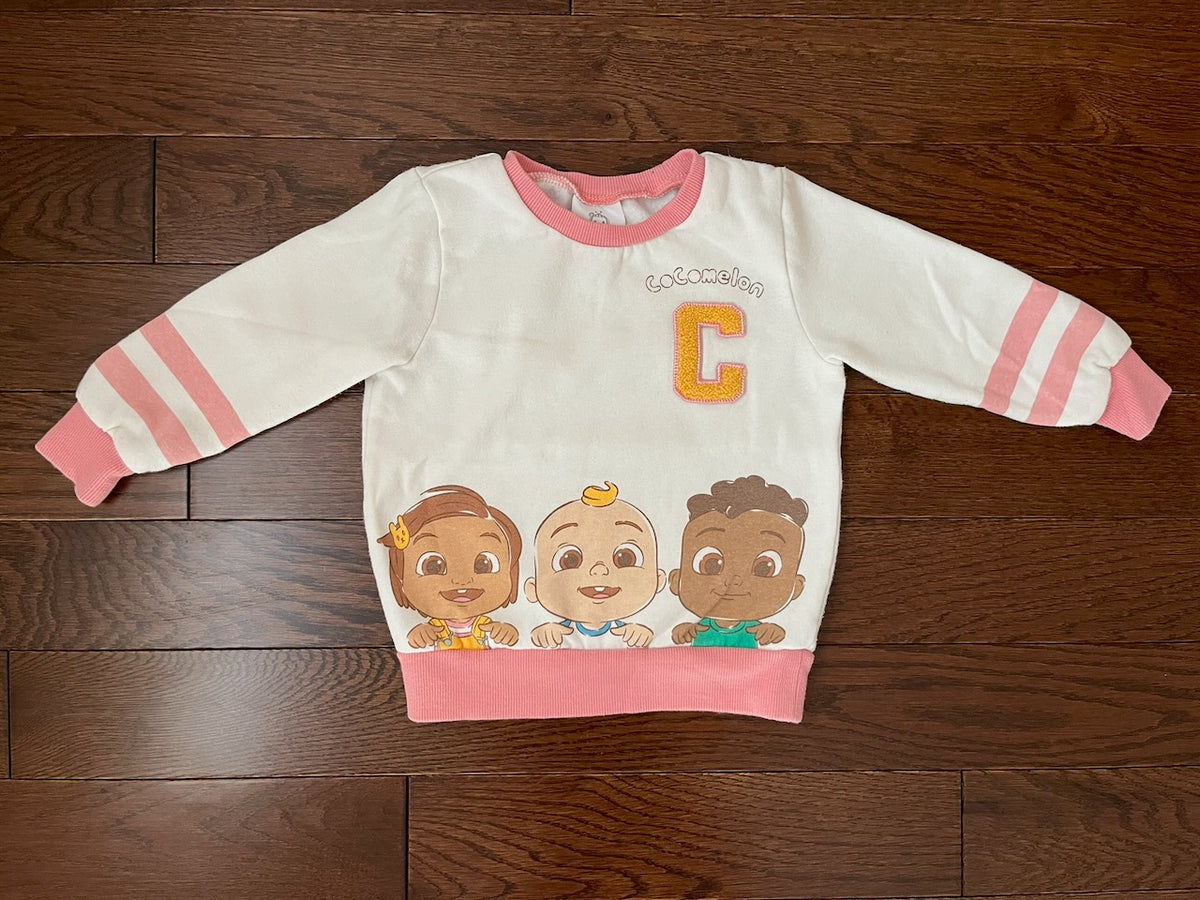 GUC Cocomelon 2T Sweatshirt - size Toddler - 2T