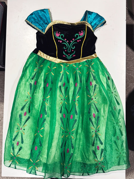 EUC Anna Costume - size Youth - 4 (XS)