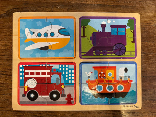 M&D 4 in 1 Puzzle Good condition