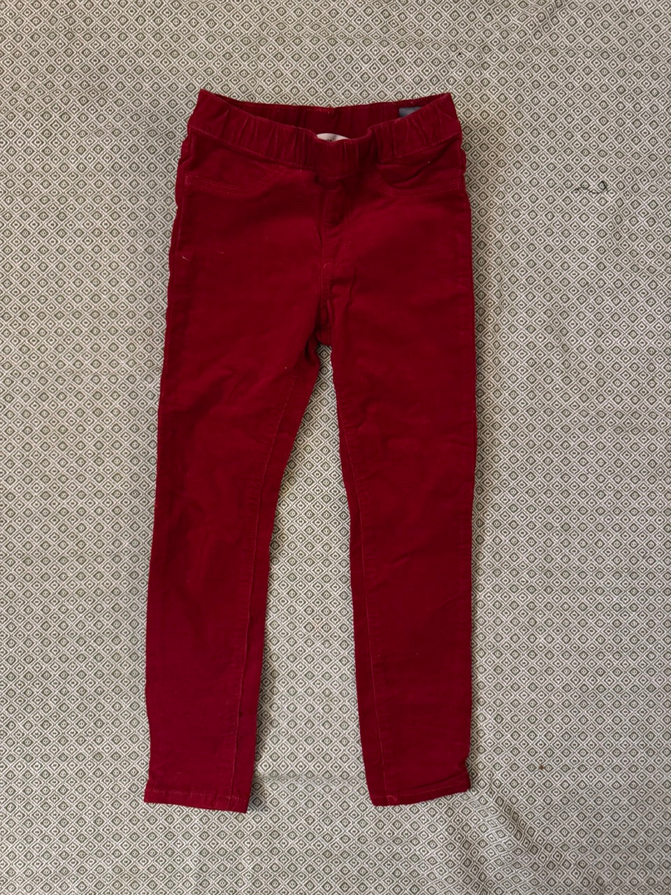 VGUC corduroy red pants - size Youth - 6 (S)