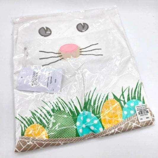 Williams Sonoma Rabbit Kids Apron NEW