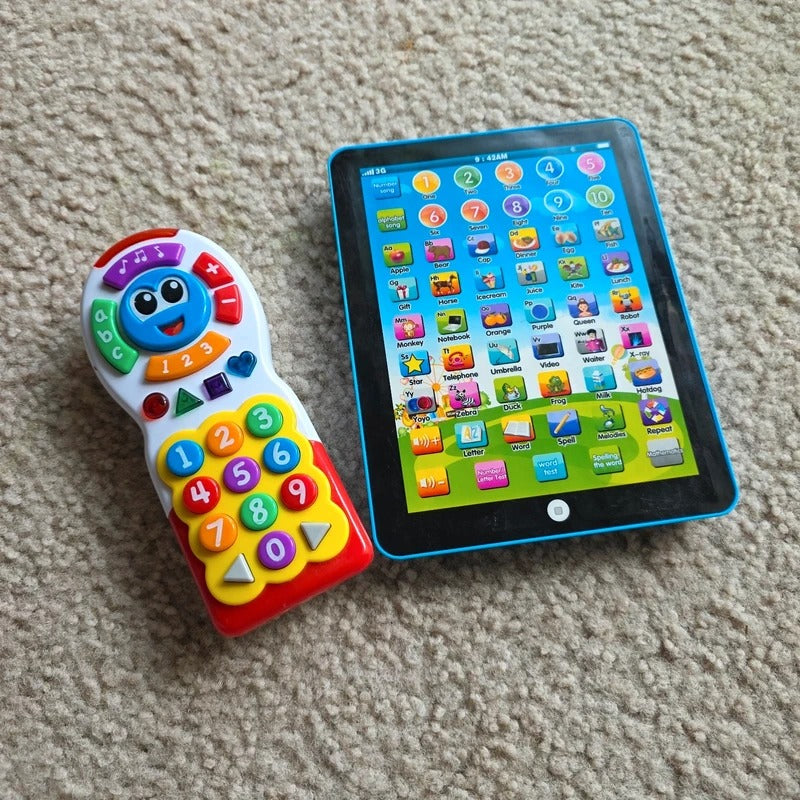 Learning Pad Toy and Toy Remote