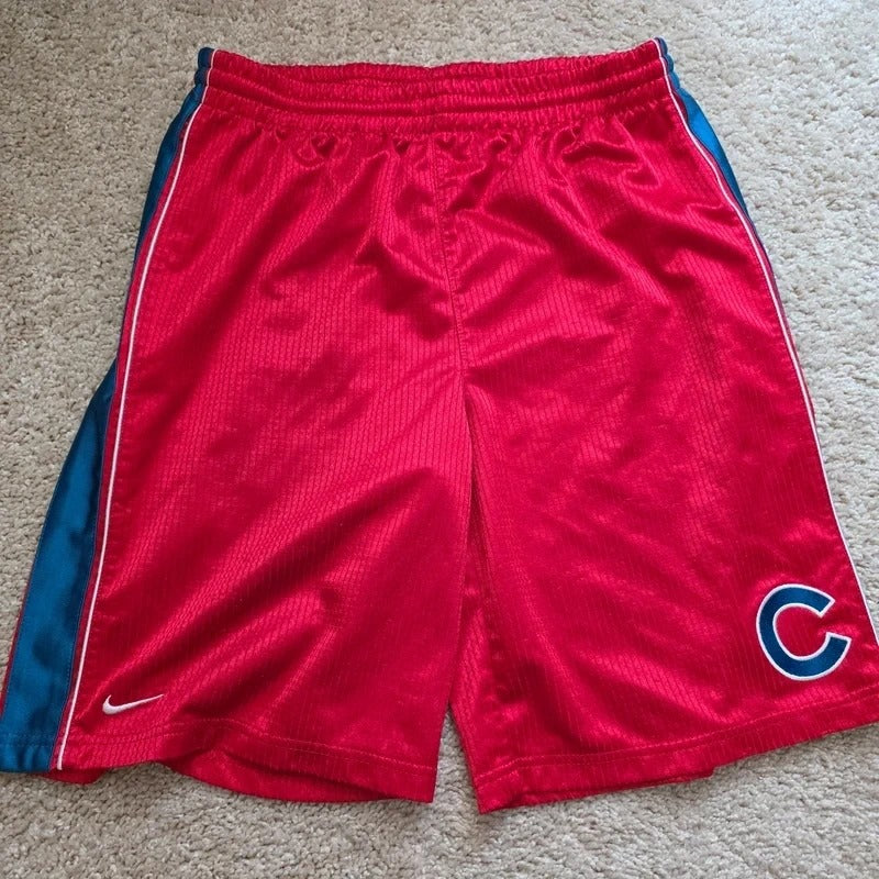 Nike Athletic Shorts Chicago Cubs - size Youth - 16 (XL)