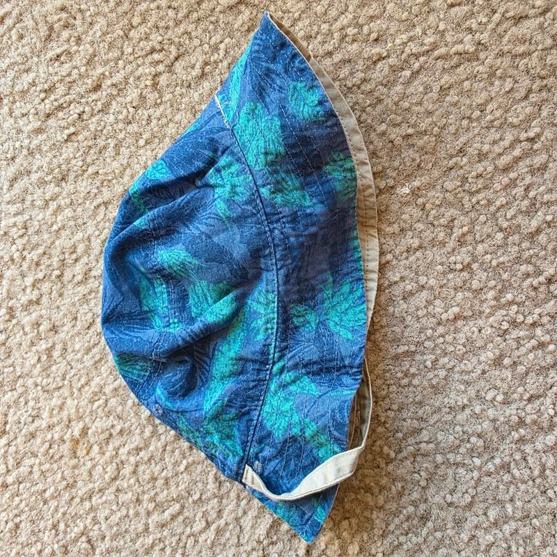 Reversible Bucket Hat Khaki Inside